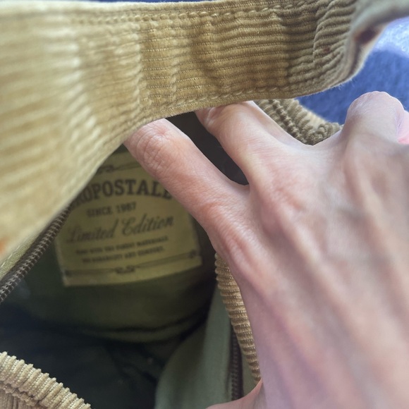 Brown purse corduroy - Picture 3 of 3